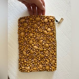 Anthropologie beaded clutch